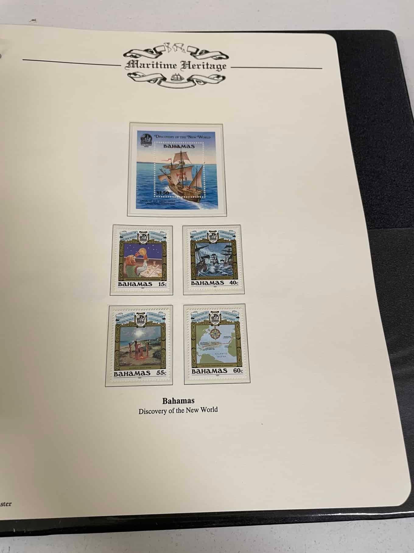 Westminster Maritime Heritage, Christopher Columbus, First Day Covers in three albums, and three - Bild 197 aus 346