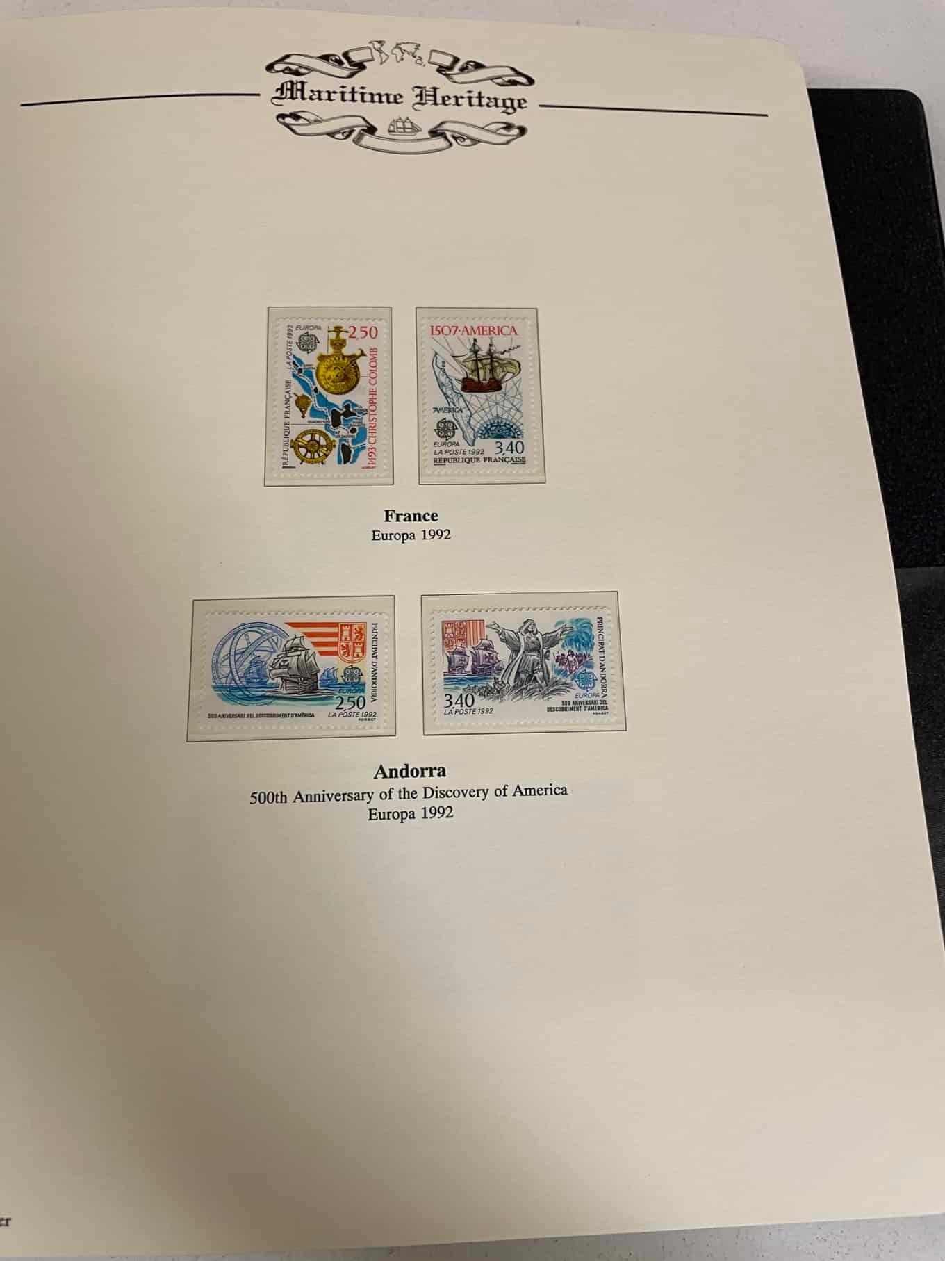 Westminster Maritime Heritage, Christopher Columbus, First Day Covers in three albums, and three - Bild 254 aus 346