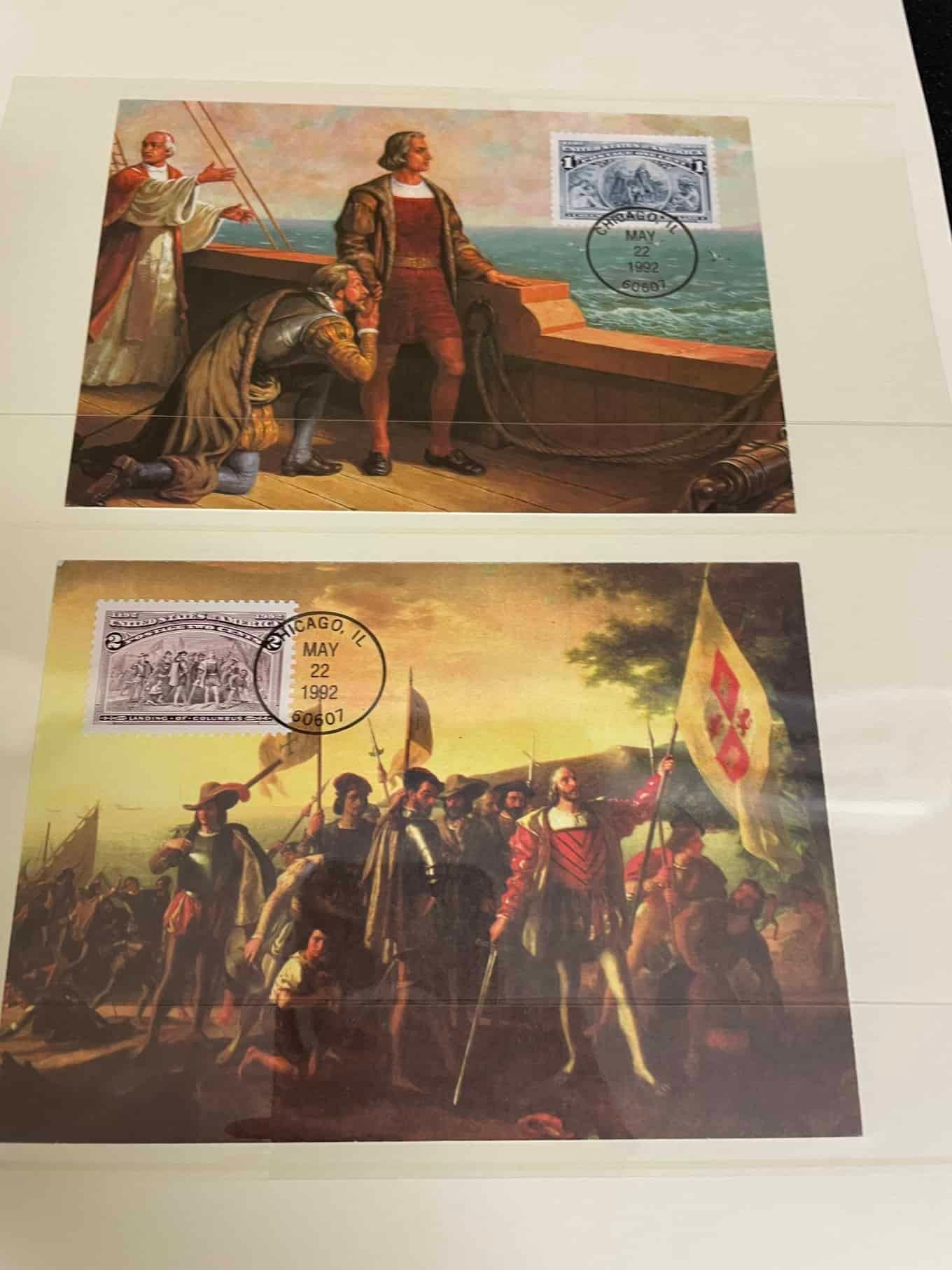 Westminster Maritime Heritage, Christopher Columbus, First Day Covers in three albums, and three - Bild 144 aus 346