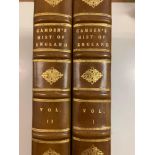 Camden (T) The Imperial History of England, 2 vols, 1811, some foxing and staining, calf, with