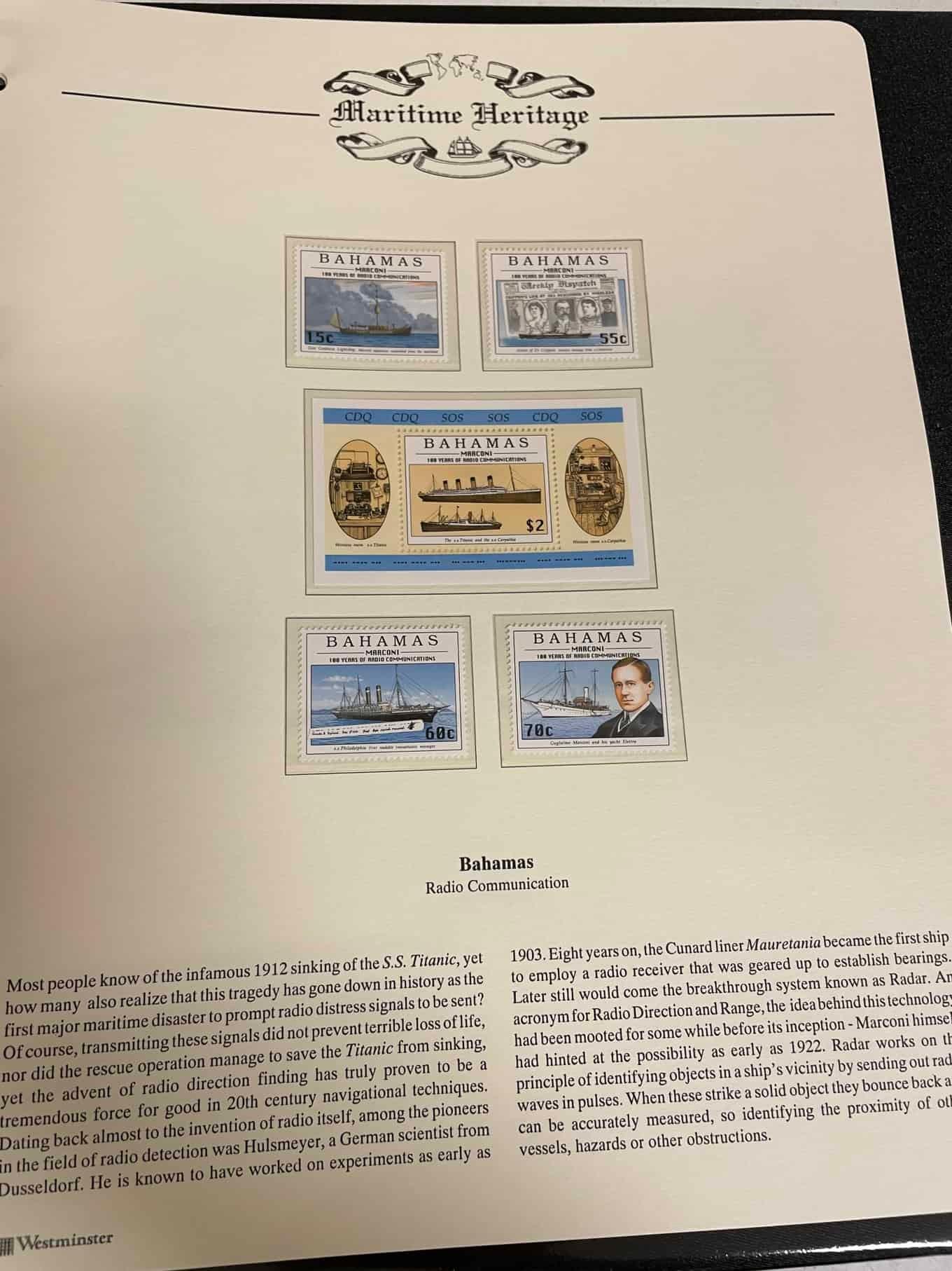 Westminster Maritime Heritage, Christopher Columbus, First Day Covers in three albums, and three - Bild 272 aus 346