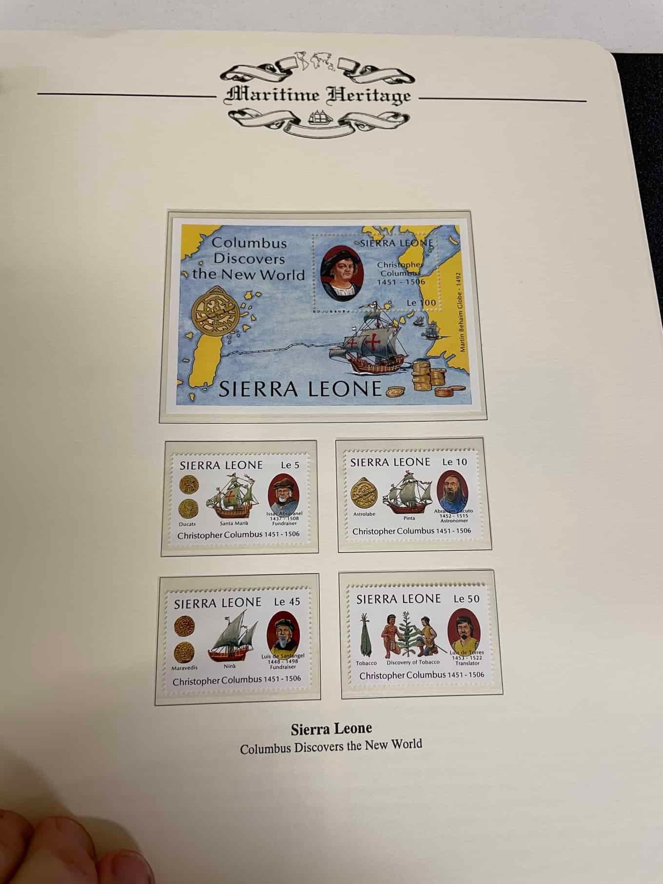 Westminster Maritime Heritage, Christopher Columbus, First Day Covers in three albums, and three - Bild 342 aus 346