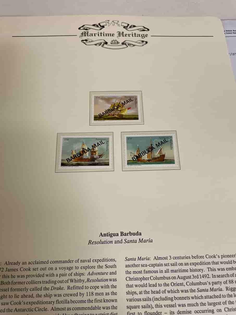 Westminster Maritime Heritage, Christopher Columbus, First Day Covers in three albums, and three - Bild 23 aus 346