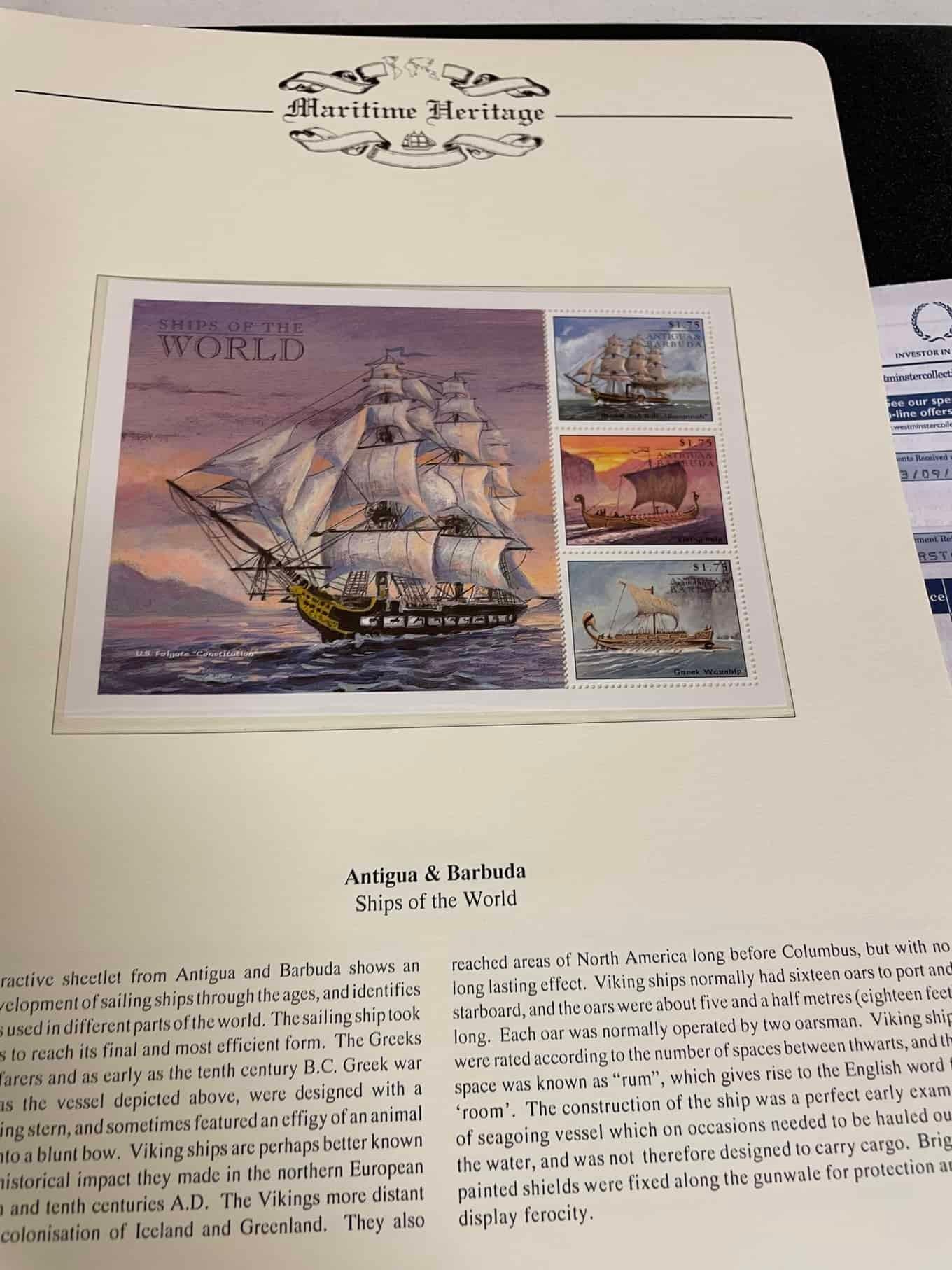 Westminster Maritime Heritage, Christopher Columbus, First Day Covers in three albums, and three - Bild 114 aus 346