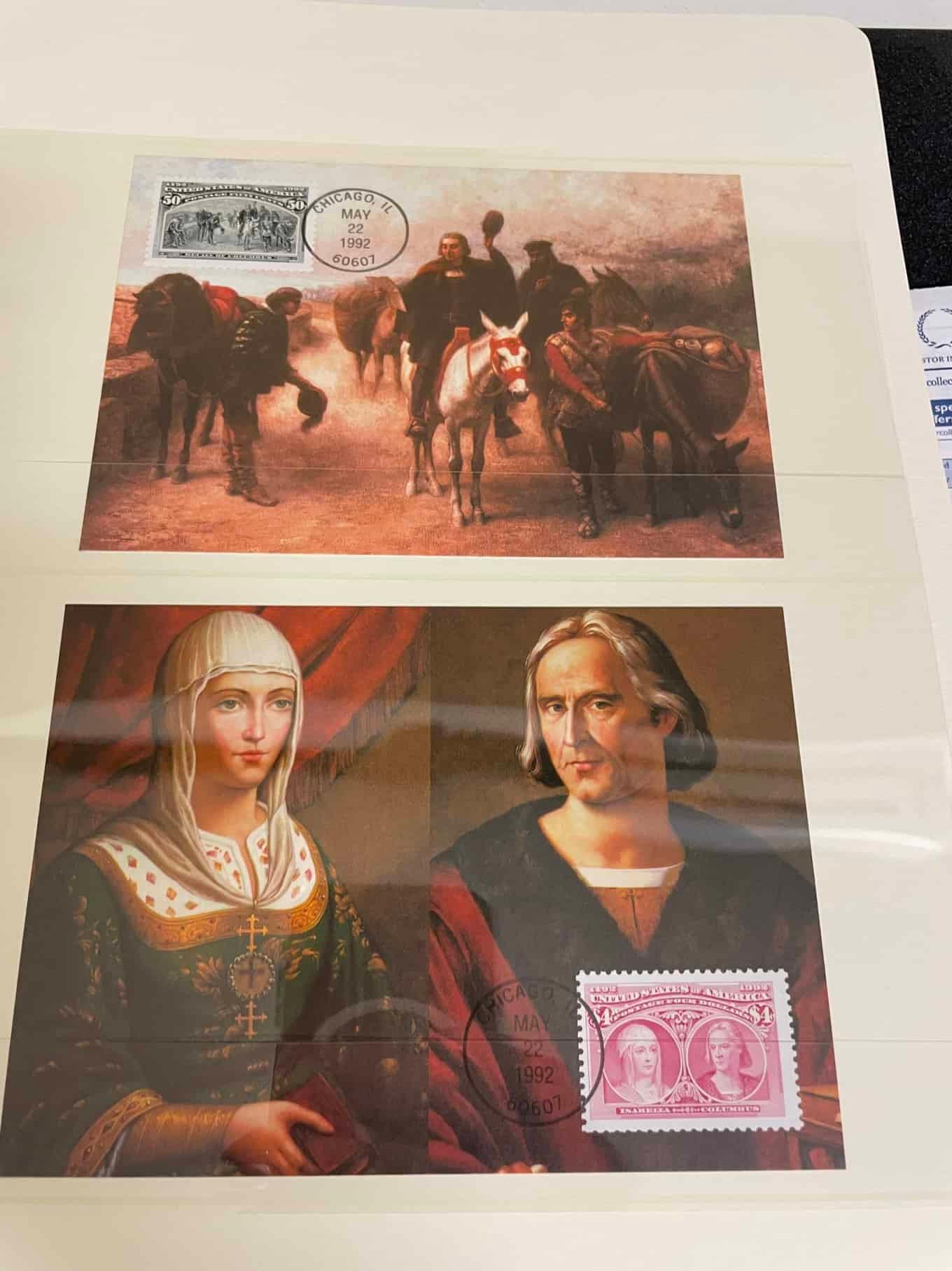 Westminster Maritime Heritage, Christopher Columbus, First Day Covers in three albums, and three - Bild 140 aus 346