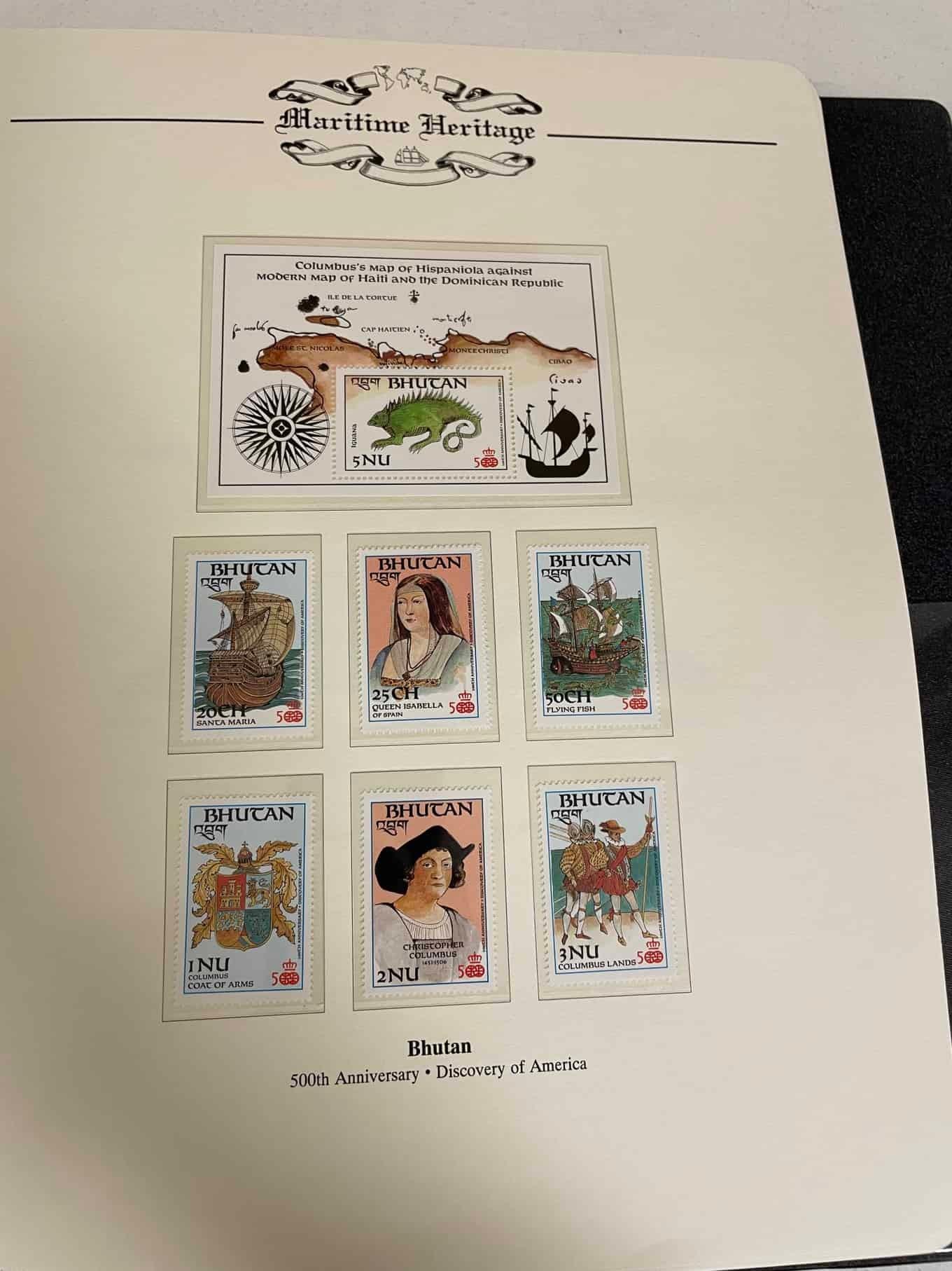 Westminster Maritime Heritage, Christopher Columbus, First Day Covers in three albums, and three - Bild 240 aus 346