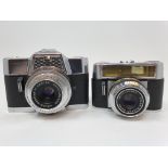 A Voigtlander Ultramatic camera, and a Voigtlander Vitomatic IIb camera (2) Provenance: Part of a