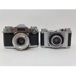 An Altix camera and a Zeiss Ikon camera (2) Provenance: Part of a vast single owner collection of