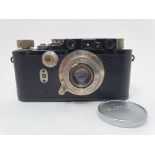 A Leica camera, serial number worn Provenance: Part of a vast single owner collection of cameras,