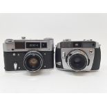 A Badda Matic II camera and a Russian camera (2) Provenance: Part of a vast single owner