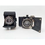 A Zeiss Ikon folding camera and a Korelle folding camera (2) Provenance: Part of a vast single owner