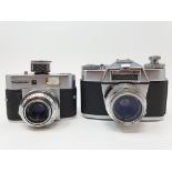 A Voigtlander Vessamatic camera, and a Voigtlander Vito BR camera (2) Provenance: Part of a vast