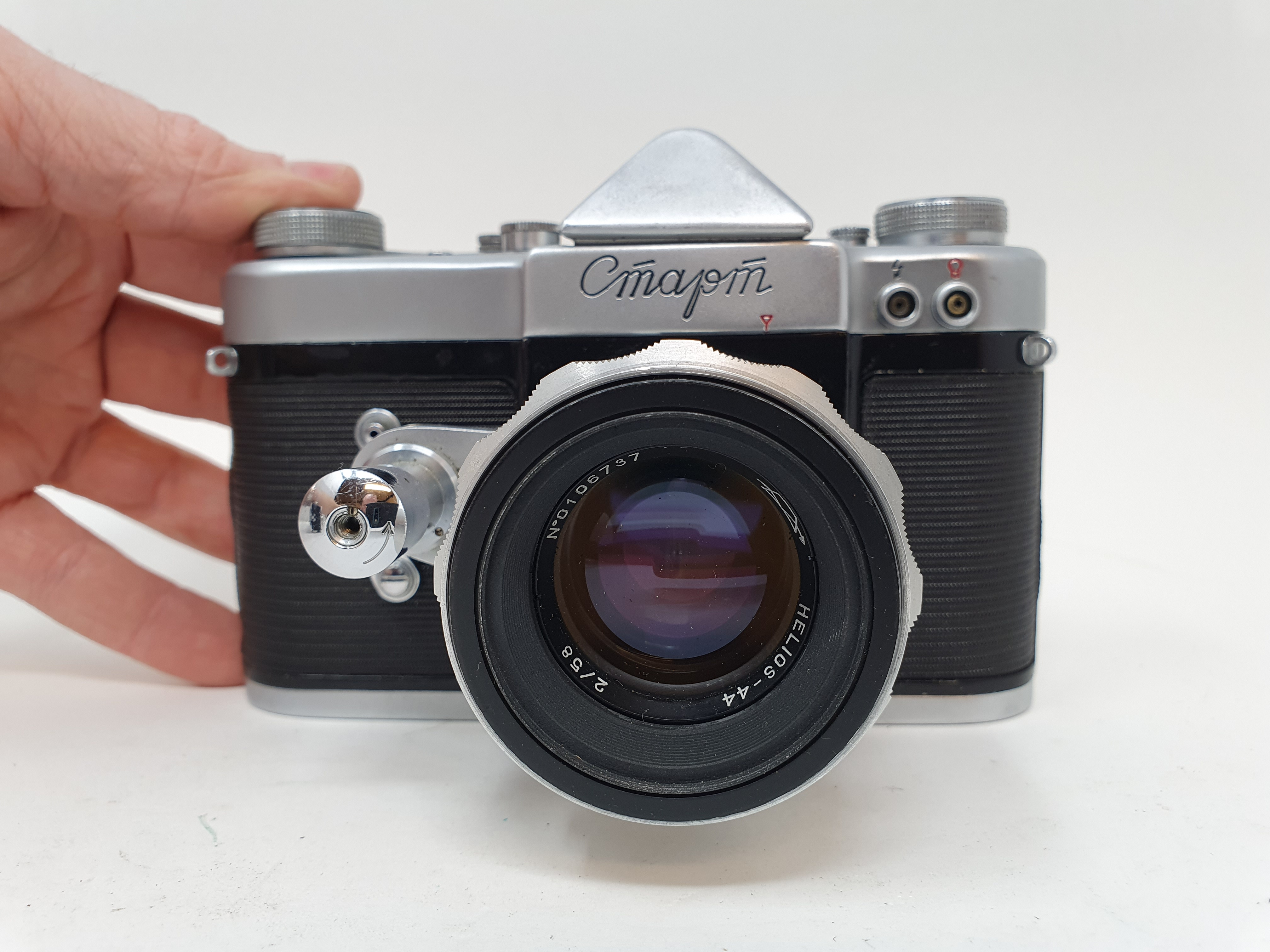 A Russian Cmapm camera, serial number 6004607 Provenance: Part of a vast single owner collection