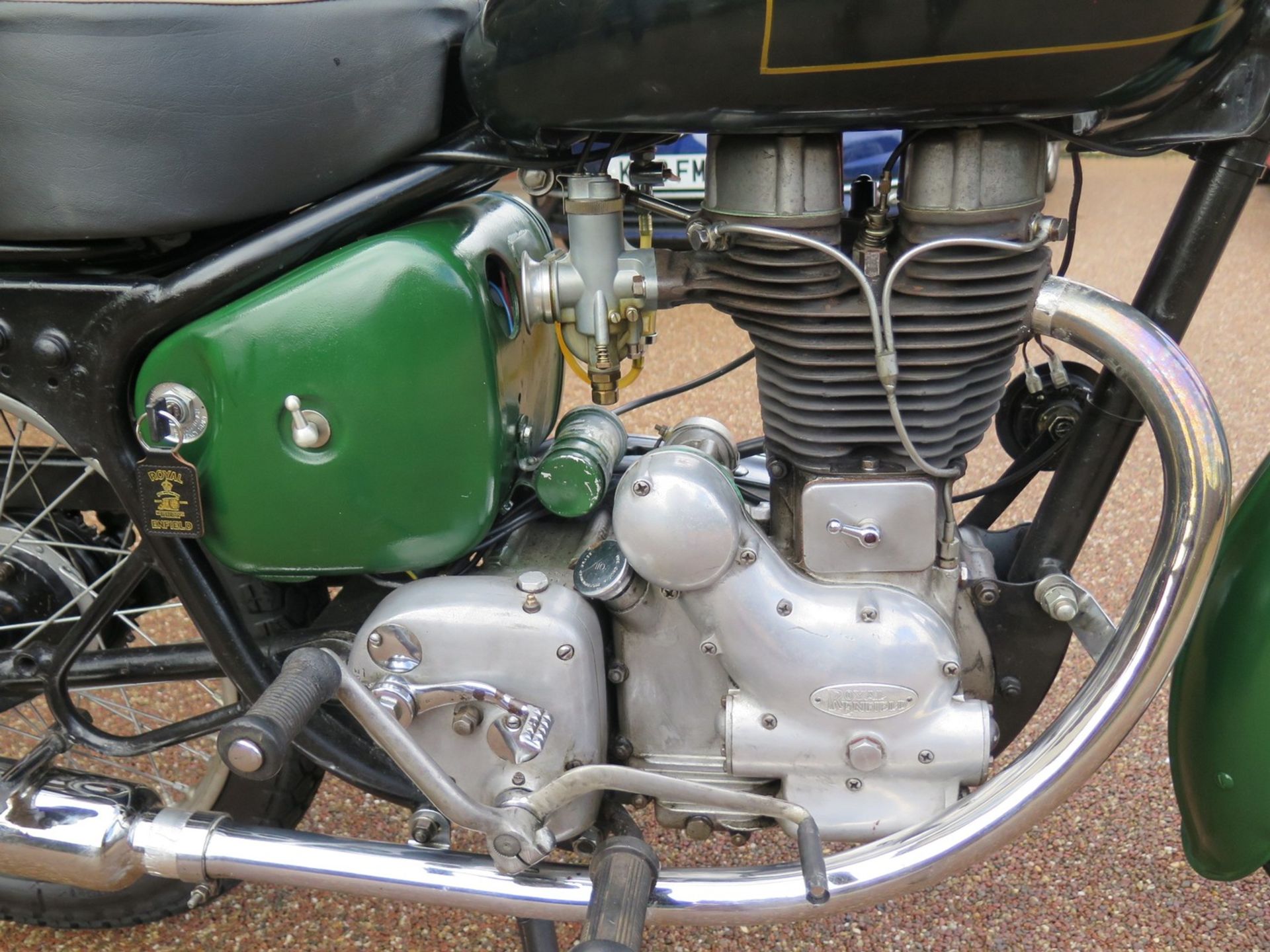 1959 Royal Enfield Clipper 350 Registration number USK 268 Frame number 43002 Engine number E 969 - Image 9 of 10