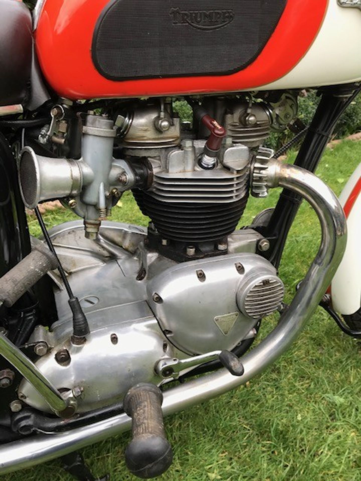 1966 Triumph T120 Bonneville Registration number JTN 352D Frame number TI20DU2801 Engine number - Image 6 of 17