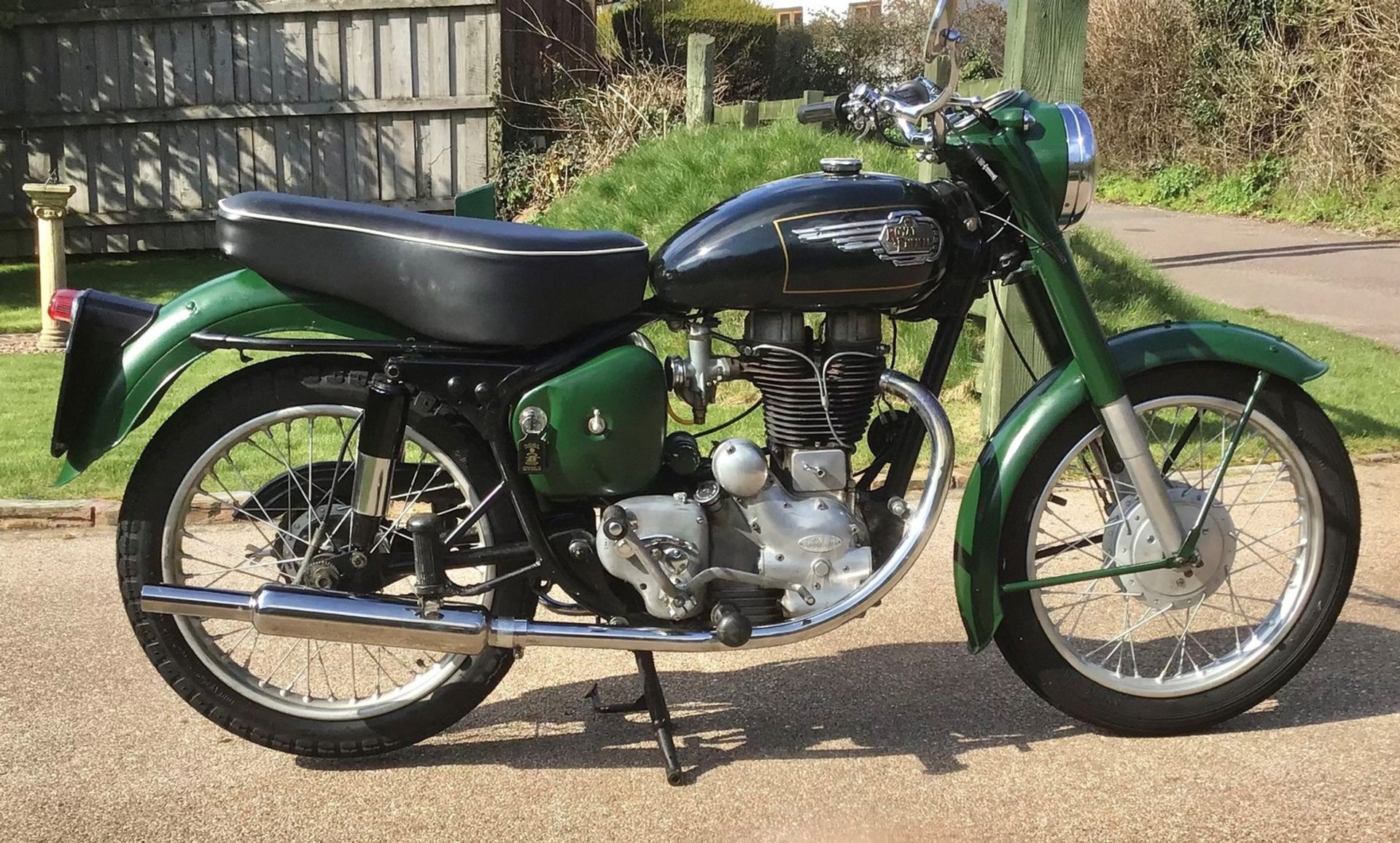 1959 Royal Enfield Clipper 350 Registration number USK 268 Frame number 43002 Engine number E 969