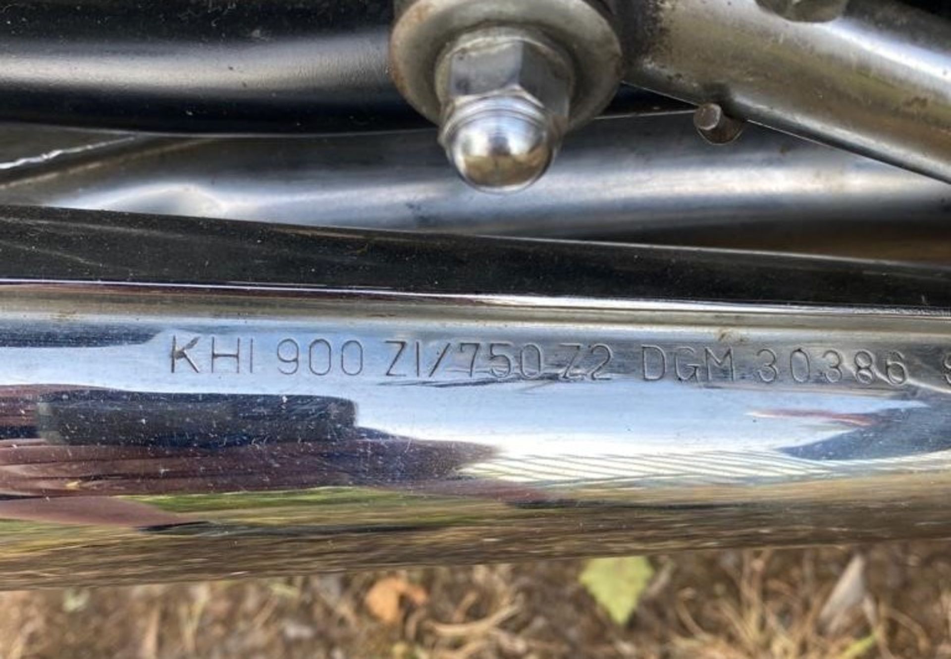 1975 Kawasaki Z1B Registration number KYF 715P Frame number Z1F 83308 Engine number Z1E 083624 43, - Image 8 of 9