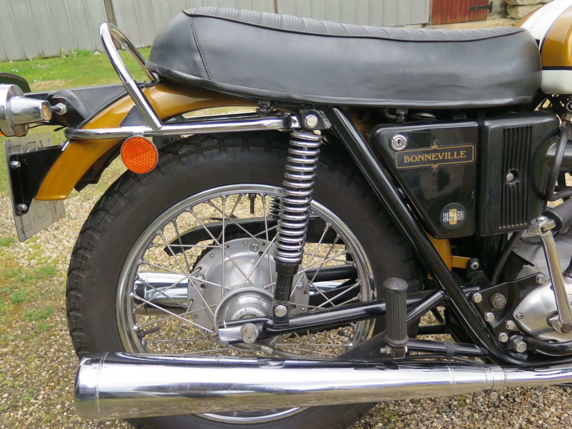 1972 Triumph T120 Bonneville Registration number VRE 48L Frame number EG 56411 Engine number EG - Image 8 of 9