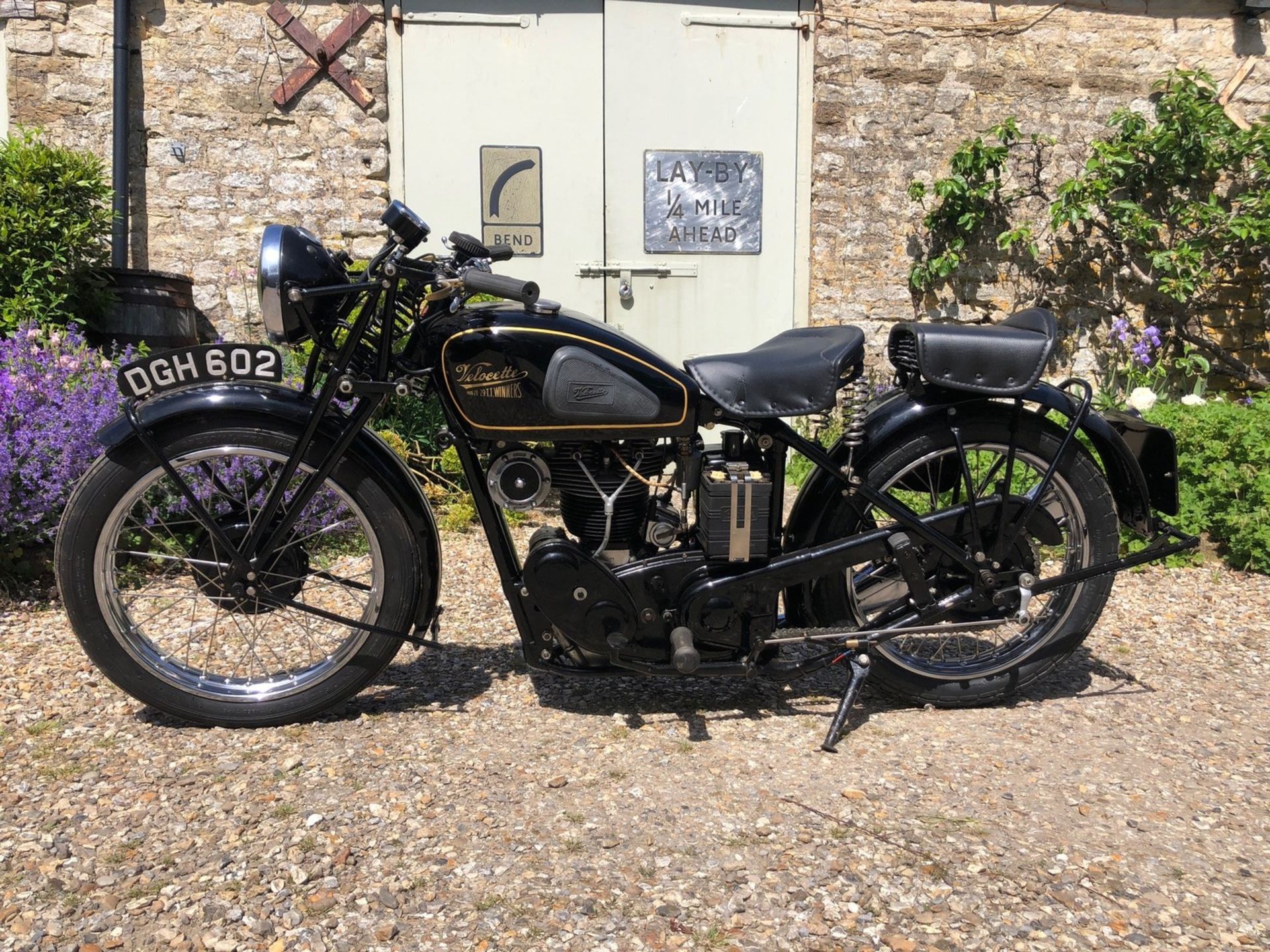 1936 Velocette KTS Registration number DGH 602 Frame number 1954 Engine number KSS 7497 1 recorded - Image 2 of 19