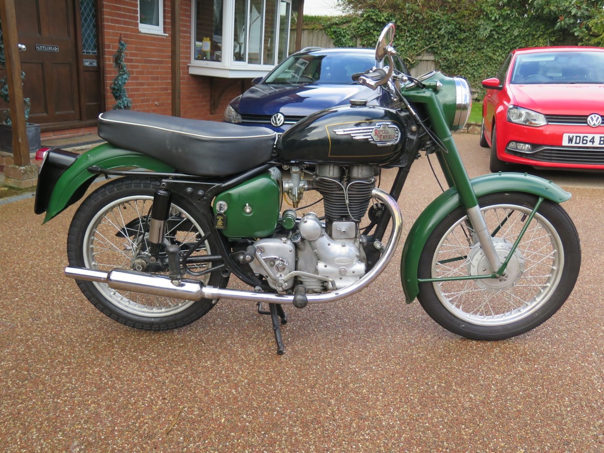 1959 Royal Enfield Clipper 350 Registration number USK 268 Frame number 43002 Engine number E 969 - Image 7 of 10