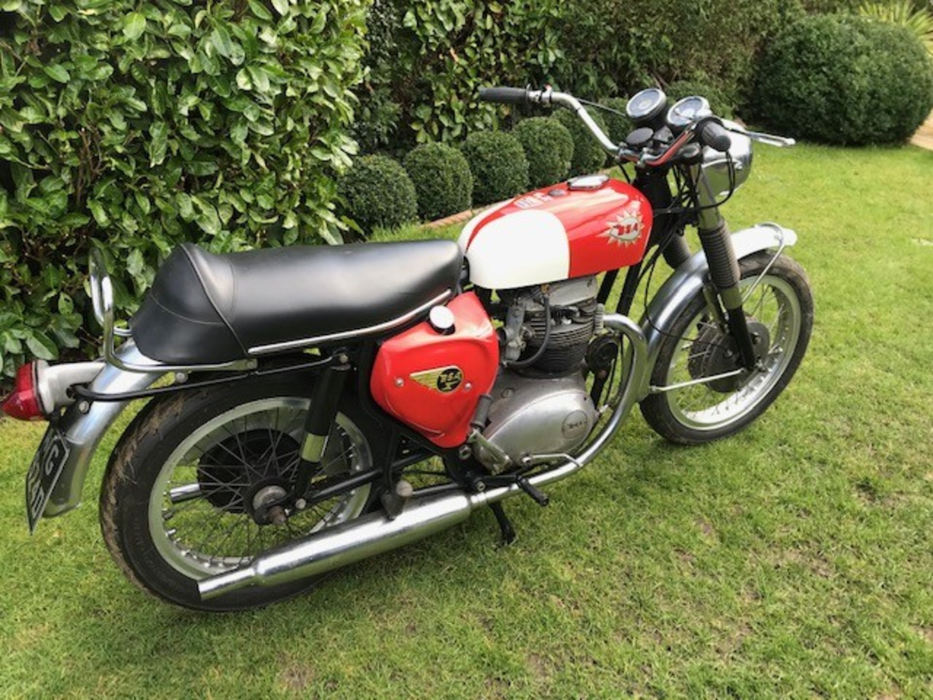 1966 BSA Spitfire Registration number AVG 924D Frame number A65S 10767 Engine number A65S 10767 12,