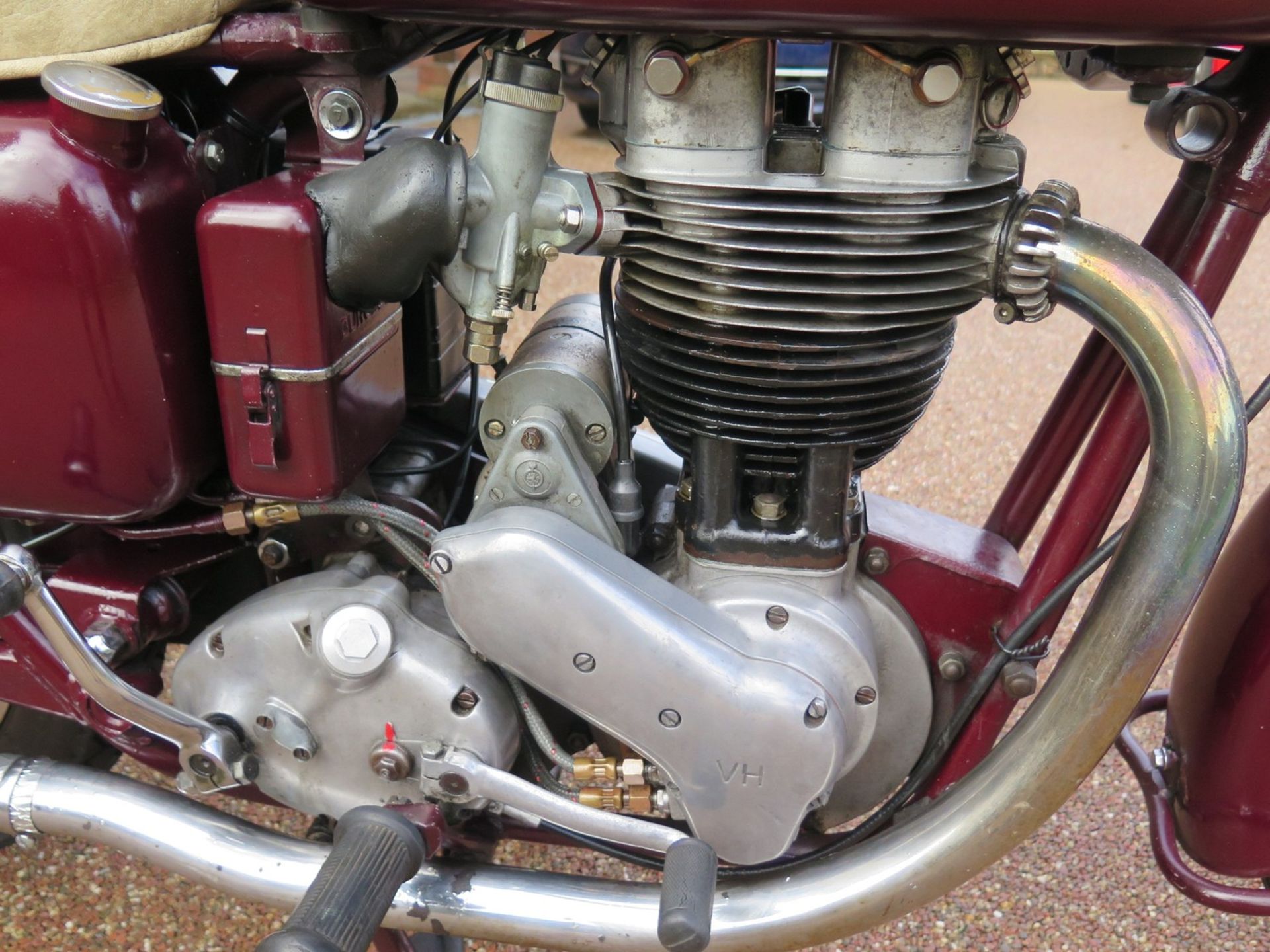 1957 Ariel VH 500 Registration number 129 ERB Frame number APR8634 Engine number AMB1287 Original - Image 6 of 7