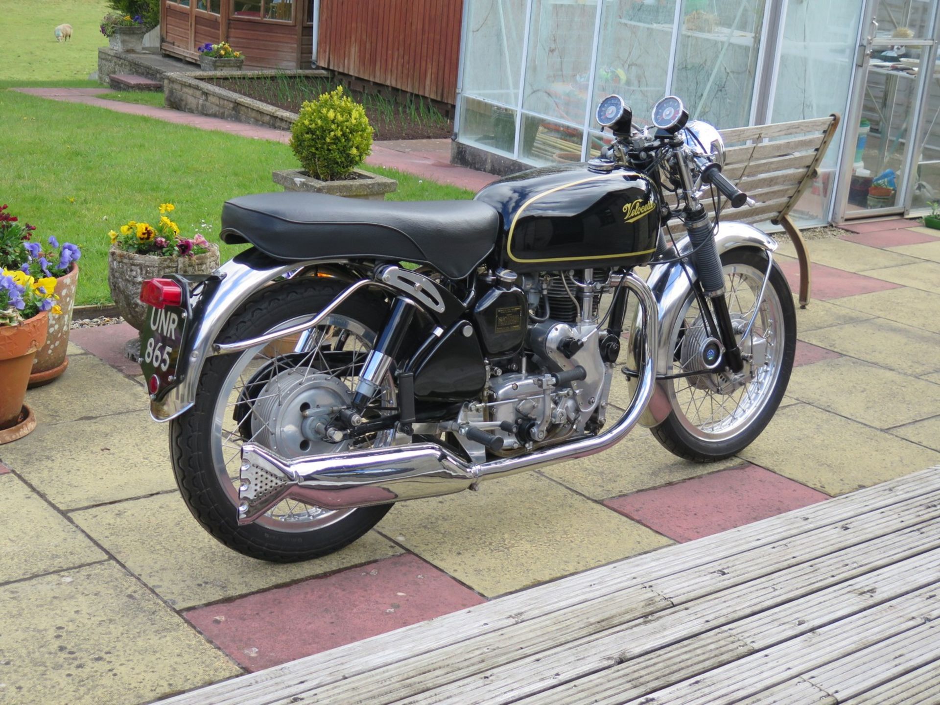 1959 Velocette Venom Clubman Registration number UNR 865 Frame number RS13966 Engine number VM3790 - Image 6 of 9