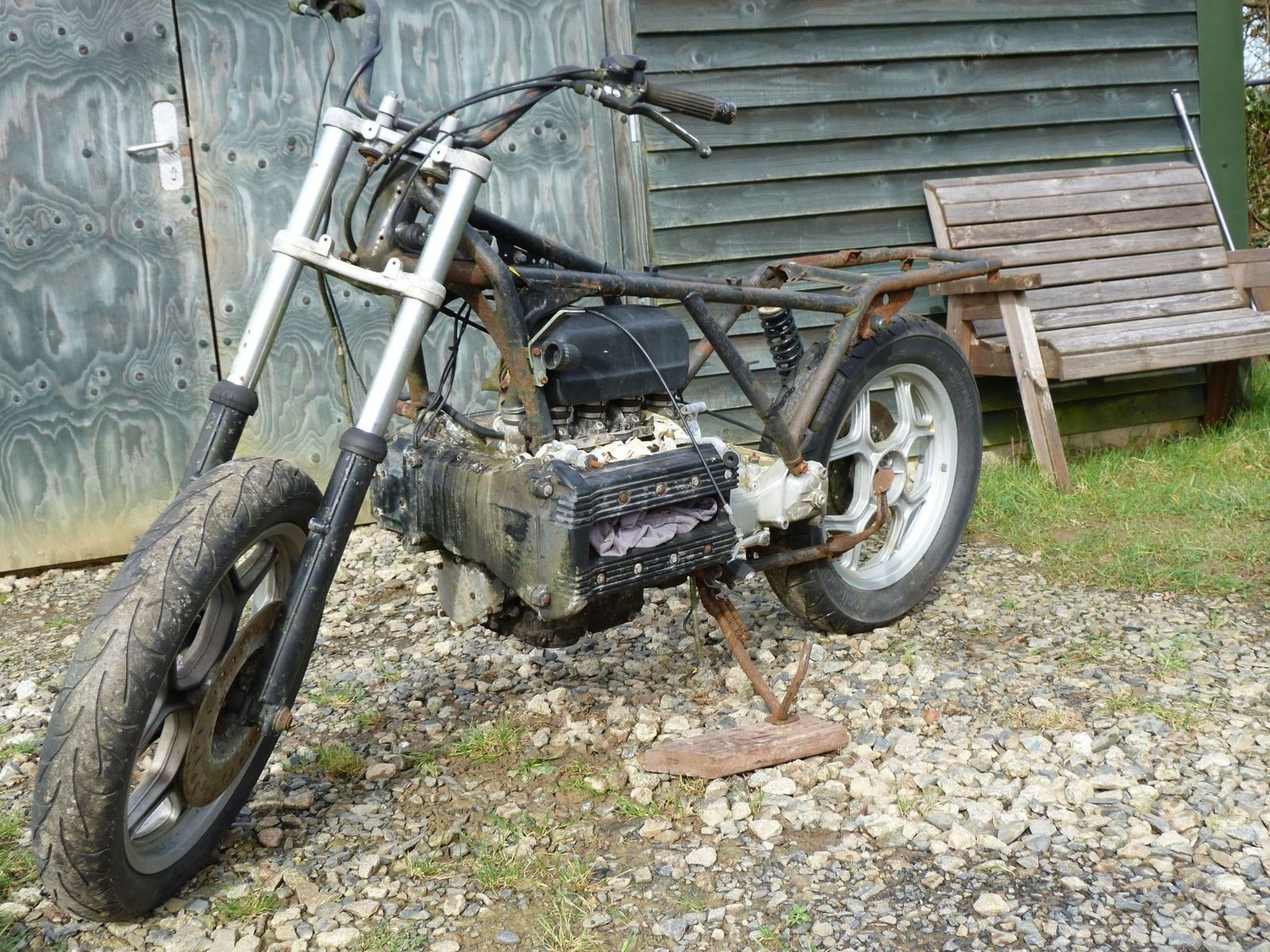 1988 BMW K100 LT Registration E914 JJB Frame number 0172636 Engine number 41872033 Bare rolling - Image 2 of 5