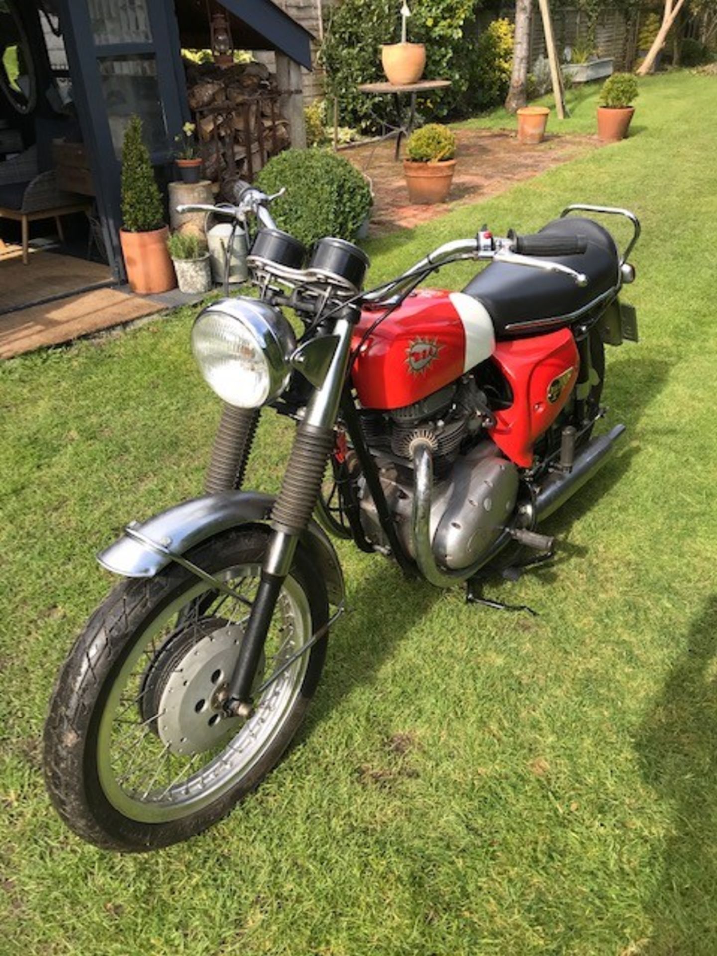 1966 BSA Spitfire Registration number AVG 924D Frame number A65S 10767 Engine number A65S 10767 12, - Image 6 of 13