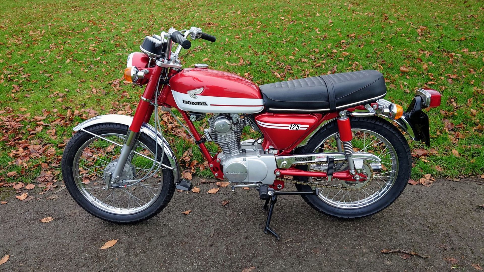 1973 Honda CB 125 S Registration number PHW 855M Frame number CB 125 1035247 Engine number CB 125 - Image 2 of 8