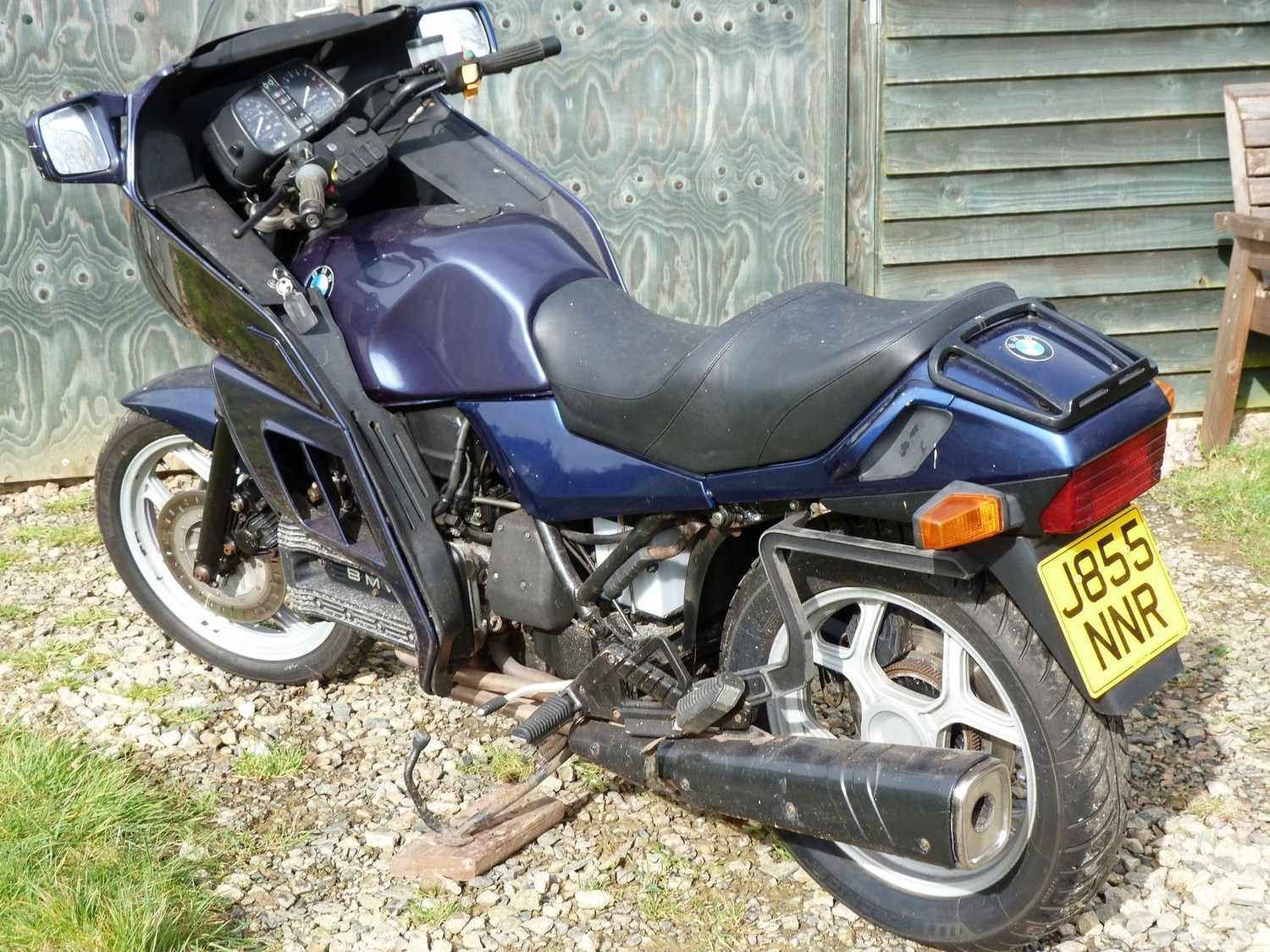 1992 BMW K100 Registration number J855 NNR Frame number 0193216 Engine number 42912013 87,358 - Image 3 of 5