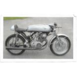 1961 Honda CB77 Built by the owner over a four year period as a CR77 race bike Fitted 35 mm