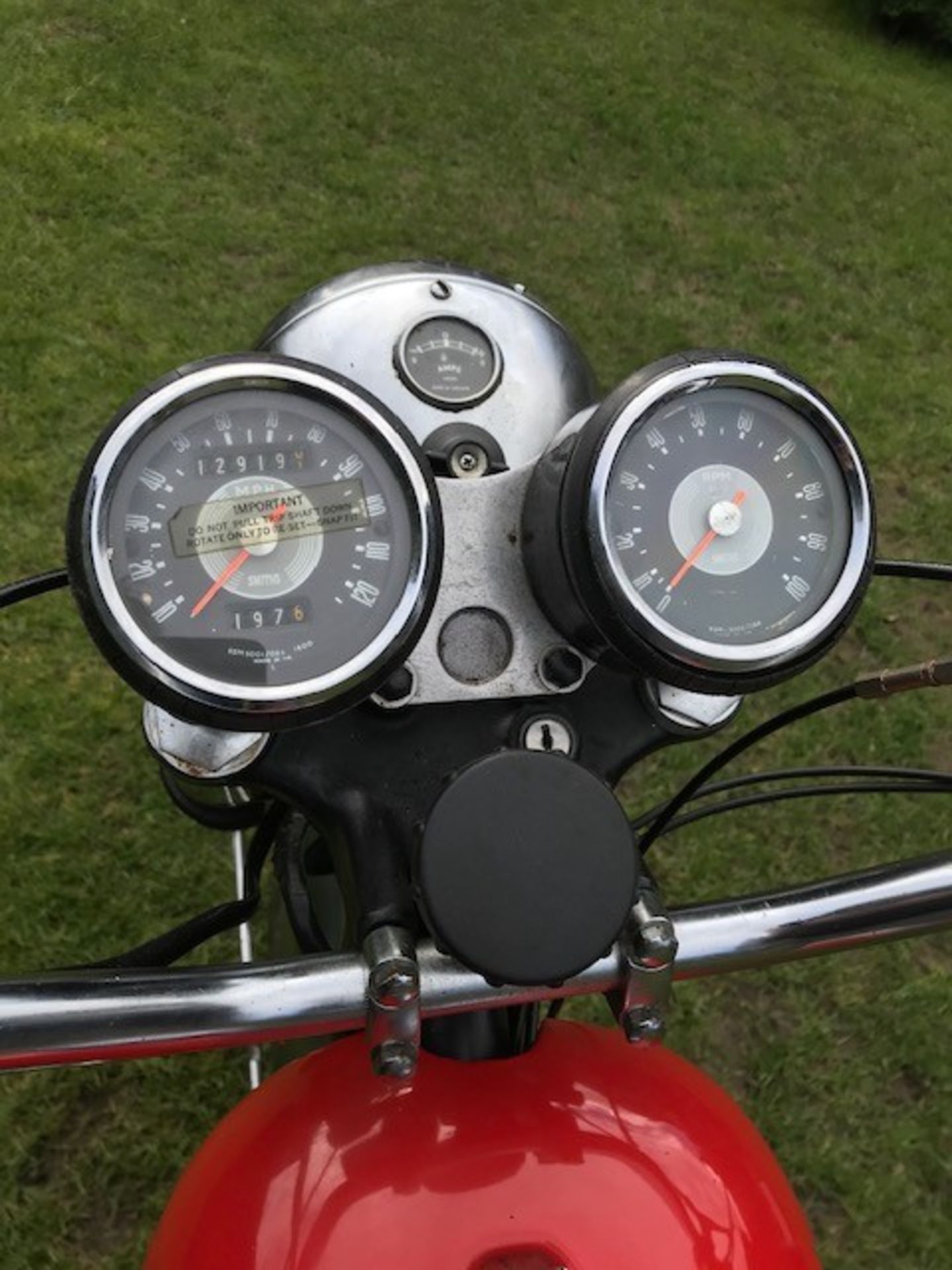 1966 BSA Spitfire Registration number AVG 924D Frame number A65S 10767 Engine number A65S 10767 12, - Image 9 of 13