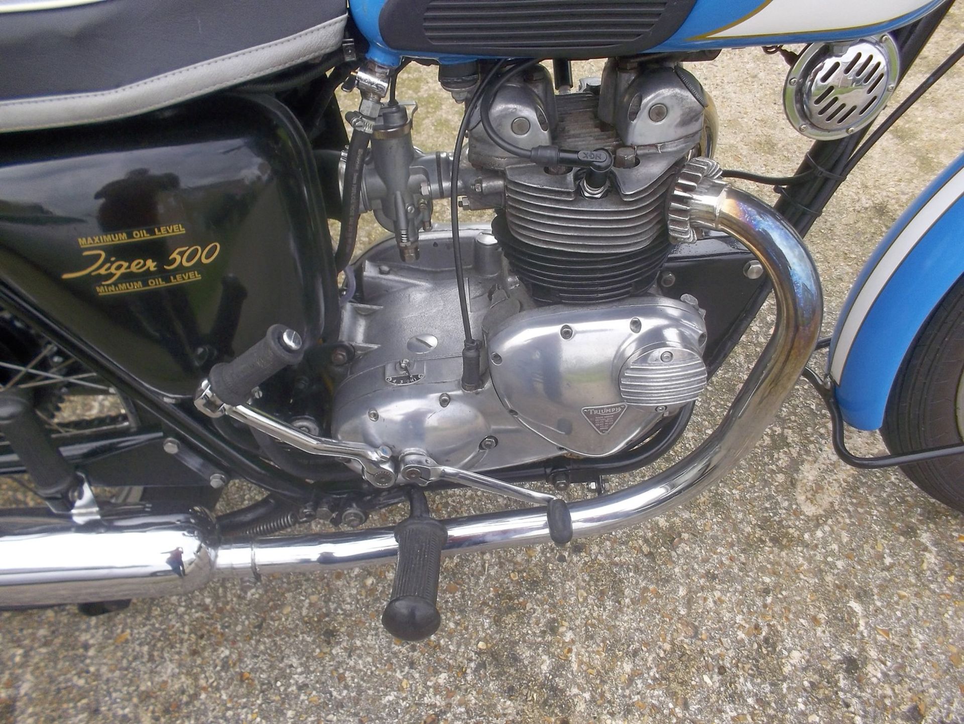 1967 Triumph T100 SS Registration number KRJ 921E Frame number T100 SS H 48563 Engine number T90 - Image 7 of 8