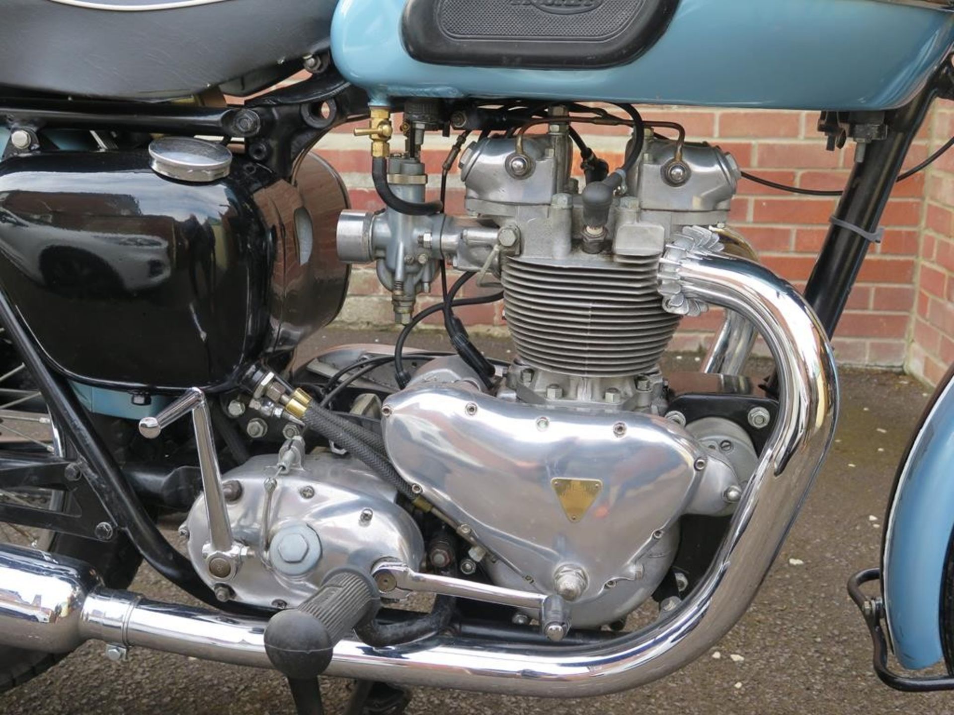 1955 Triumph T100 Registration number ABM 809A Frame number 58178 Engine number 5T/58178 Totally - Image 2 of 10