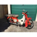 1964 Honda C50 Registration number CJV 977C Frame number C100M 012338 Engine number C100E 259669 8,