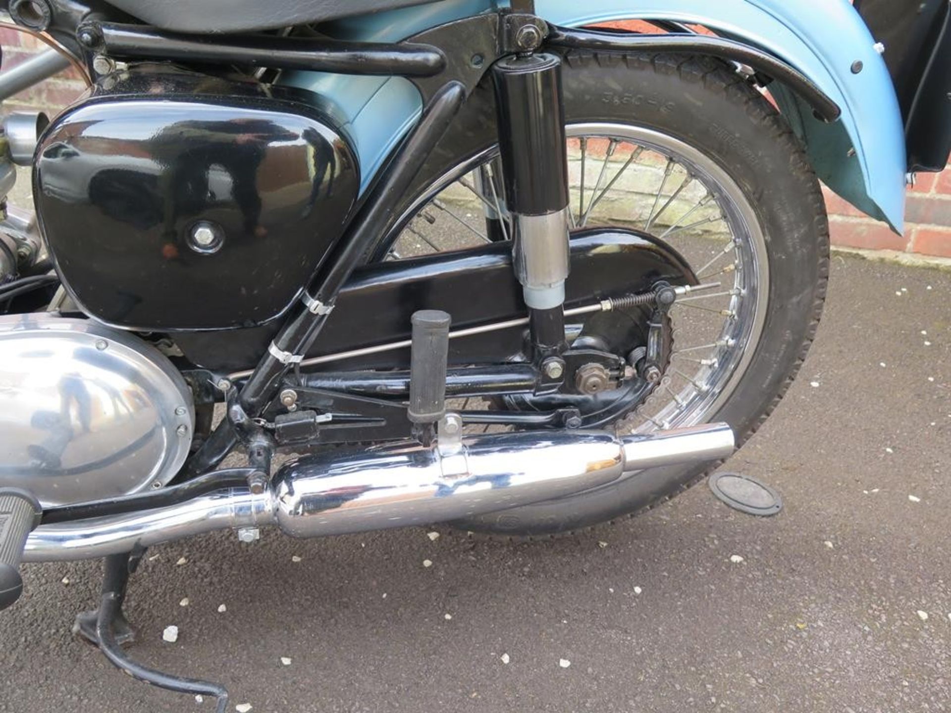 1955 Triumph T100 Registration number ABM 809A Frame number 58178 Engine number 5T/58178 Totally - Image 8 of 10