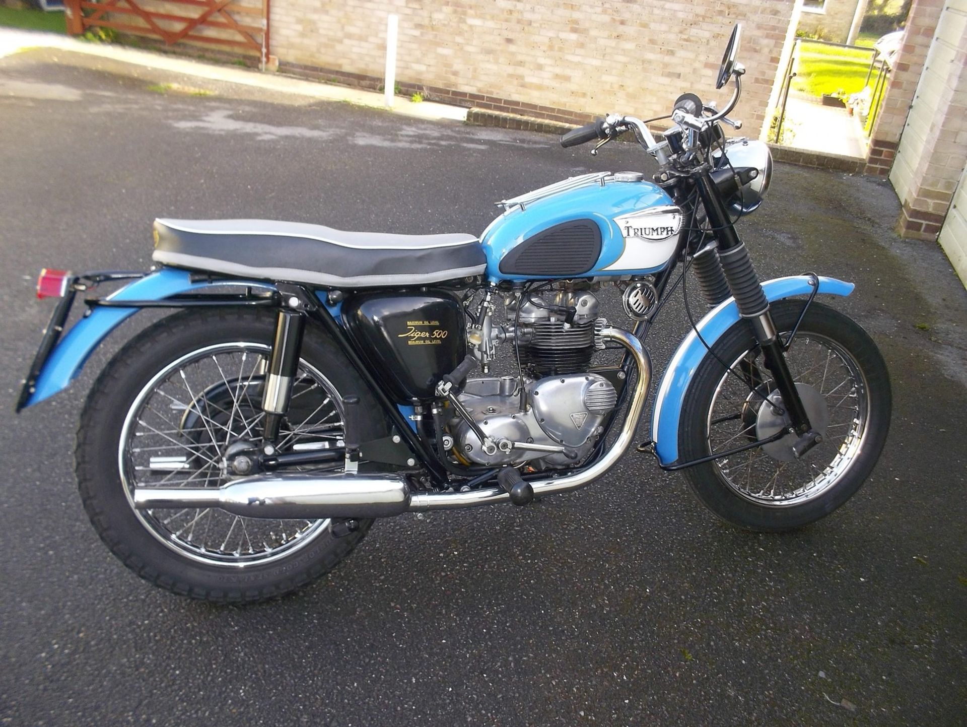 1967 Triumph T100 SS Registration number KRJ 921E Frame number T100 SS H 48563 Engine number T90