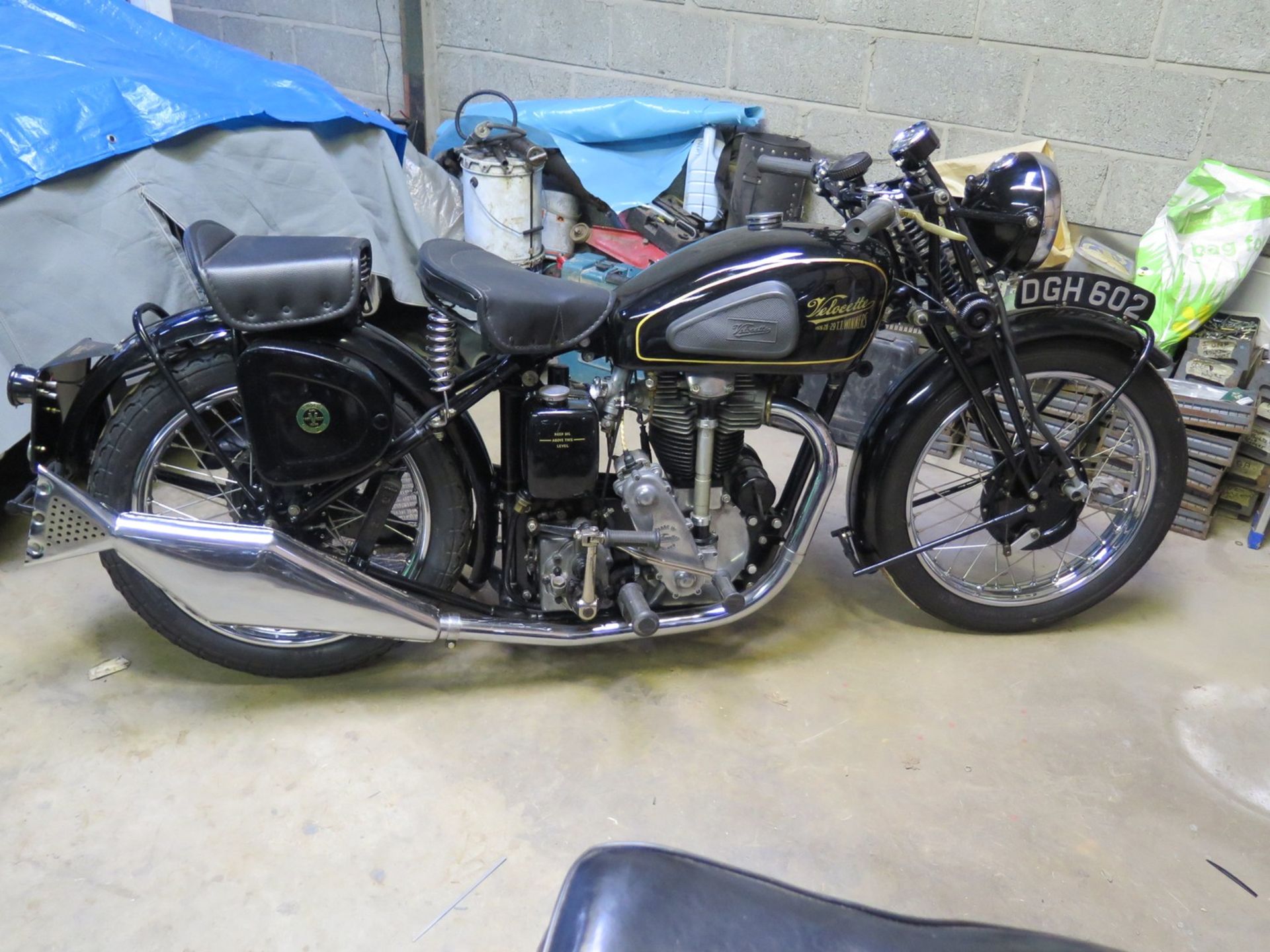 1936 Velocette KTS Registration number DGH 602 Frame number 1954 Engine number KSS 7497 1 recorded - Image 19 of 19