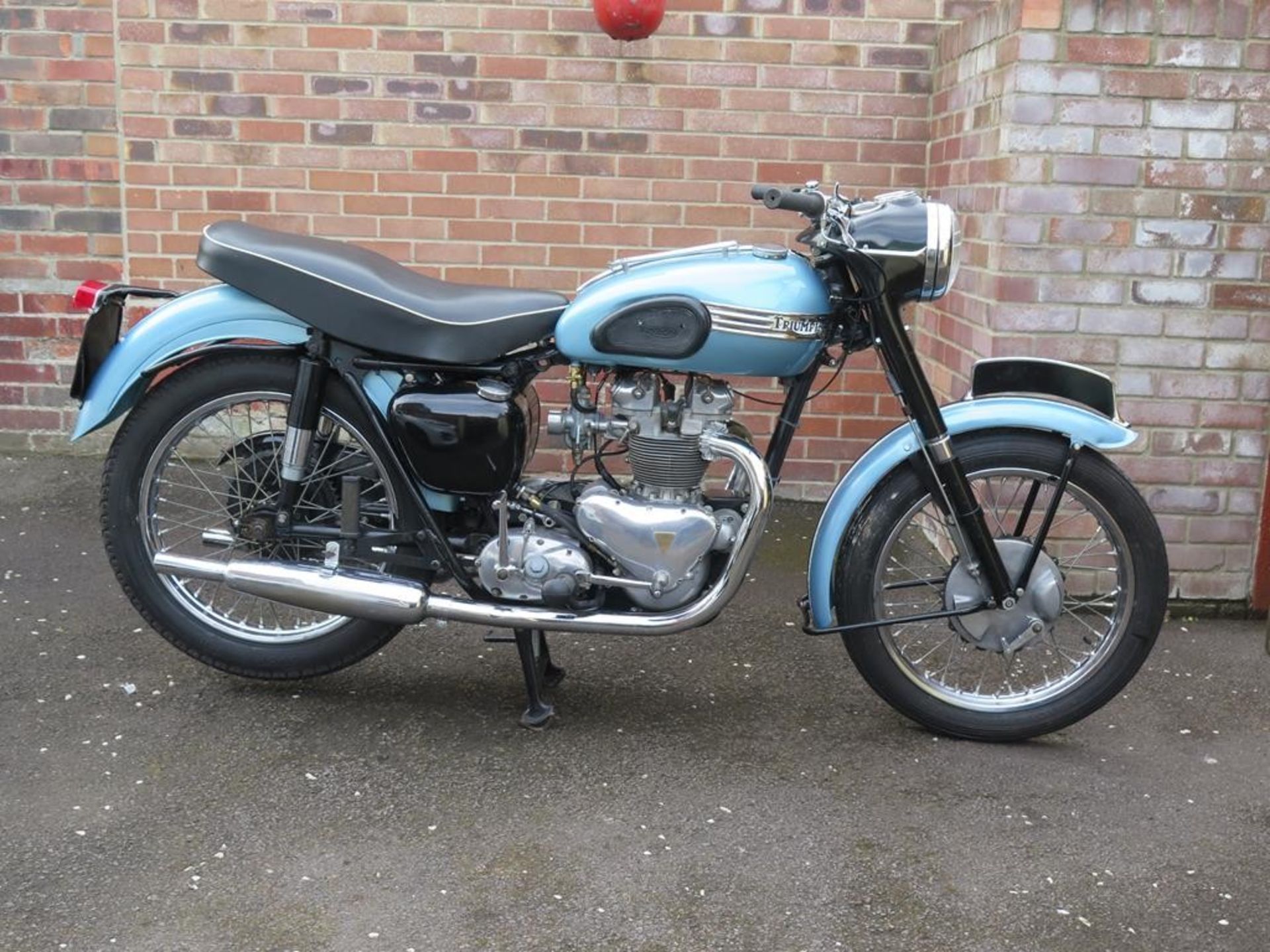 1955 Triumph T100 Registration number ABM 809A Frame number 58178 Engine number 5T/58178 Totally