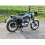 1960 Triumph T100 Registration number YSY 991 Frame number H17280 Engine number H14884 Last used