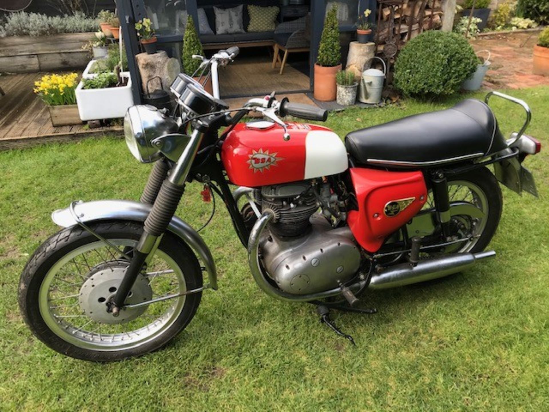 1966 BSA Spitfire Registration number AVG 924D Frame number A65S 10767 Engine number A65S 10767 12, - Image 2 of 13