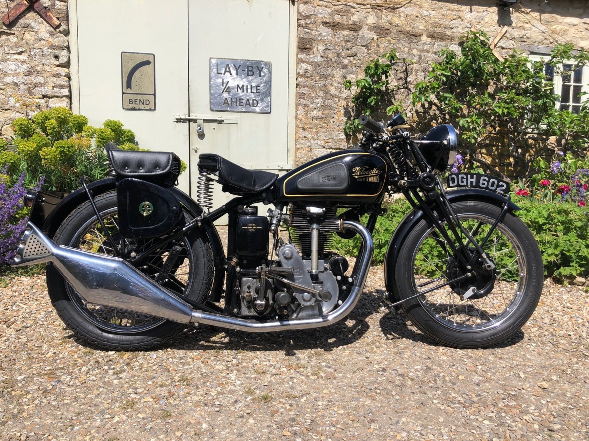 1936 Velocette KTS Registration number DGH 602 Frame number 1954 Engine number KSS 7497 1 recorded