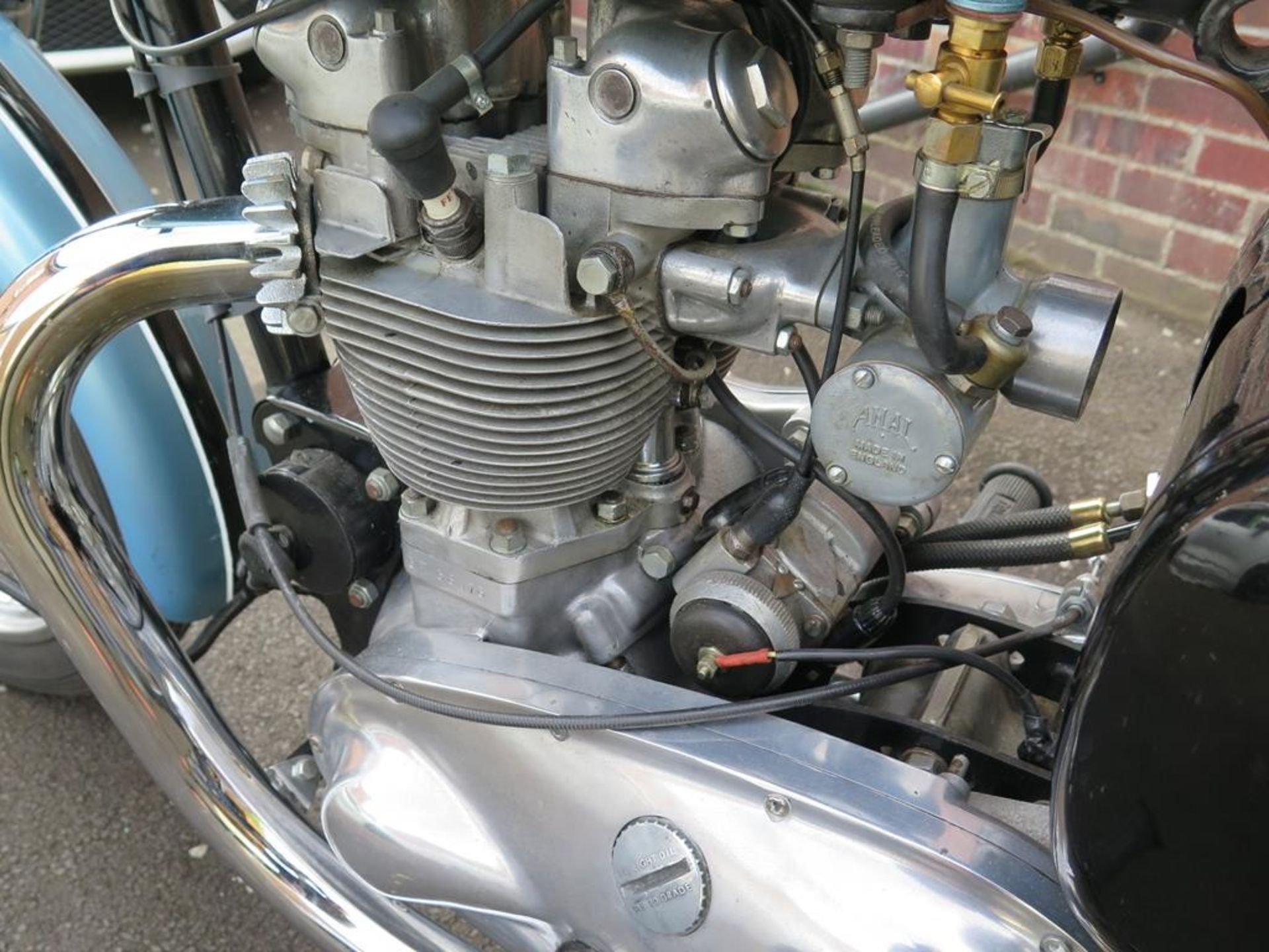 1955 Triumph T100 Registration number ABM 809A Frame number 58178 Engine number 5T/58178 Totally - Image 9 of 10