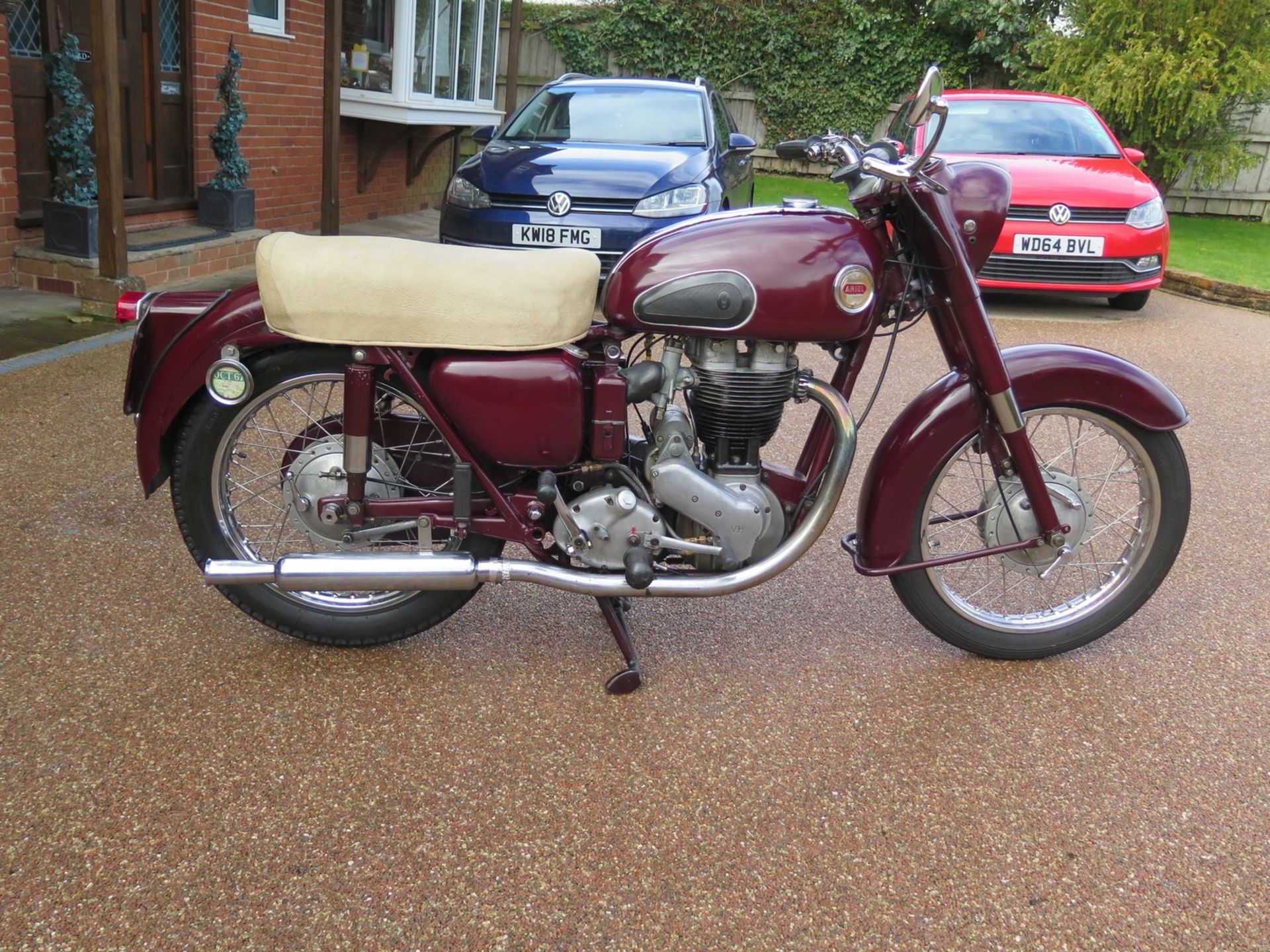 1957 Ariel VH 500 Registration number 129 ERB Frame number APR8634 Engine number AMB1287 Original