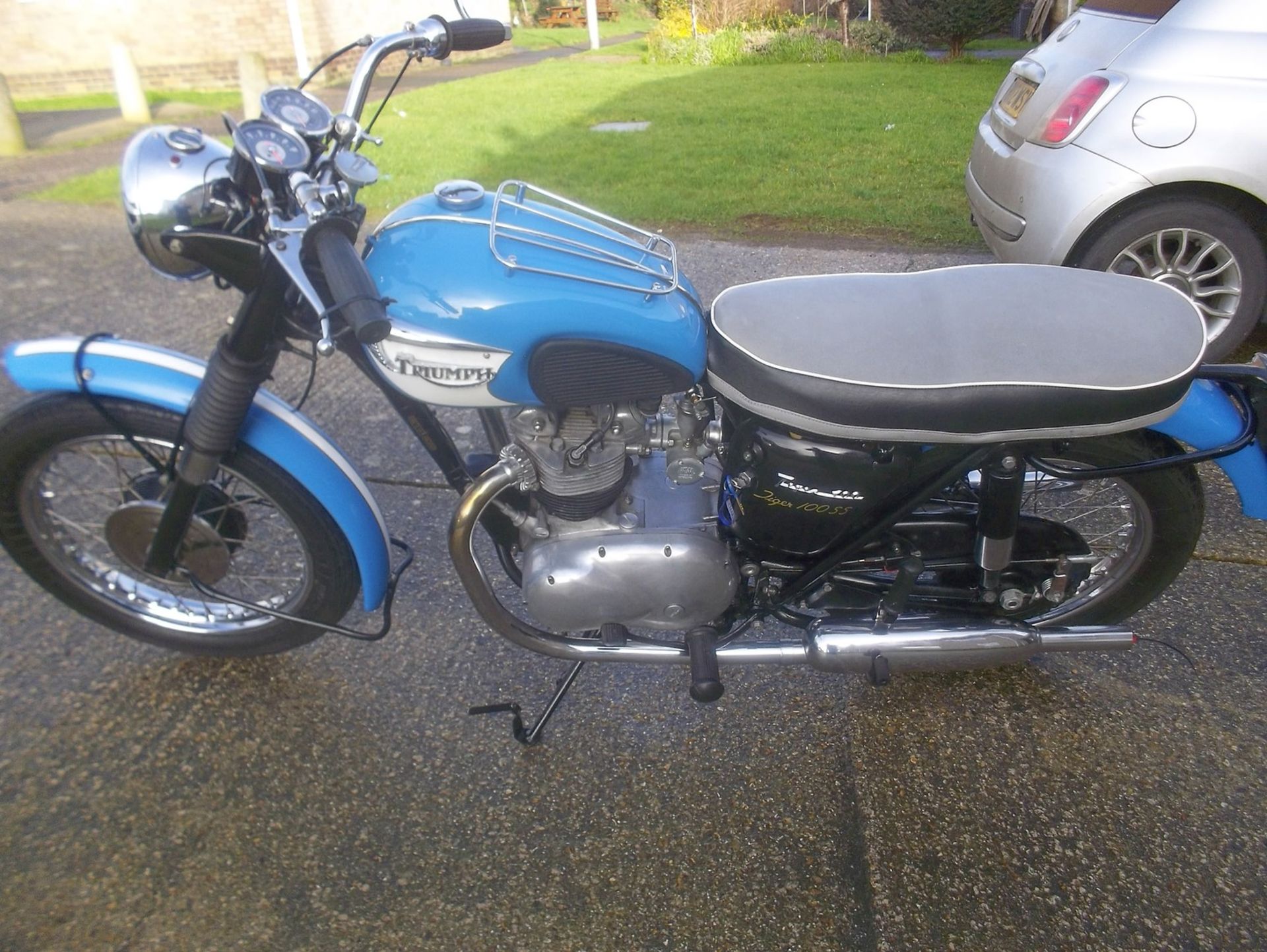 1967 Triumph T100 SS Registration number KRJ 921E Frame number T100 SS H 48563 Engine number T90 - Image 2 of 8