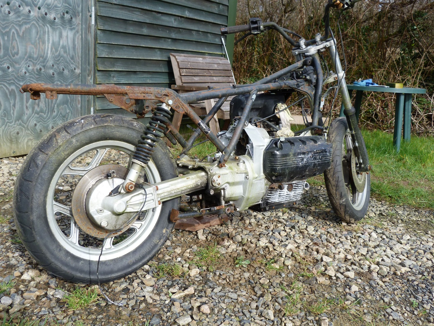 1988 BMW K100 LT Registration E914 JJB Frame number 0172636 Engine number 41872033 Bare rolling - Image 3 of 5