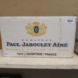 Six bottles of Chateau Paul Jaboulet Aine, Les Grandes Terrasses, 2011, in cardboard box
