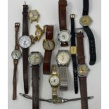 Assorted gentlemen's and ladies wristwatches (qty)