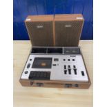 A Sony stereo cassette recorder TC-133, and various other audio equipment (qty) This lot is from a